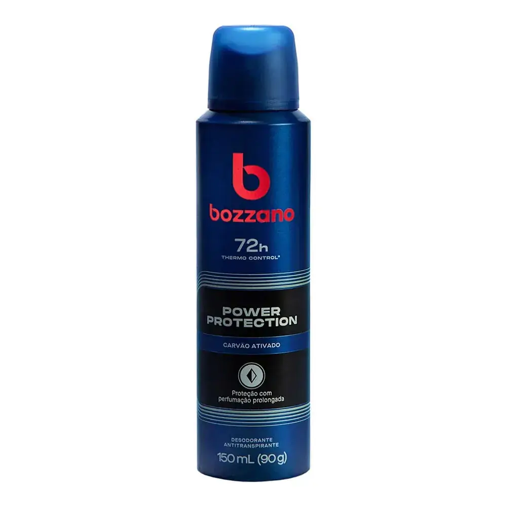 Imagem do produto DESODORANTE AEROSOL MASCULINO BOZZANO CARVAO ATIVADO 90G