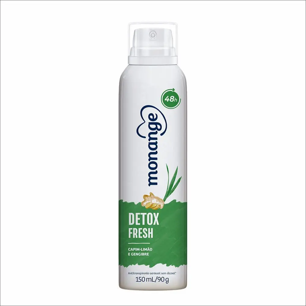Imagem do produto DESODORANTE AEROSOL MONANGE DETOX FRESH 90G
