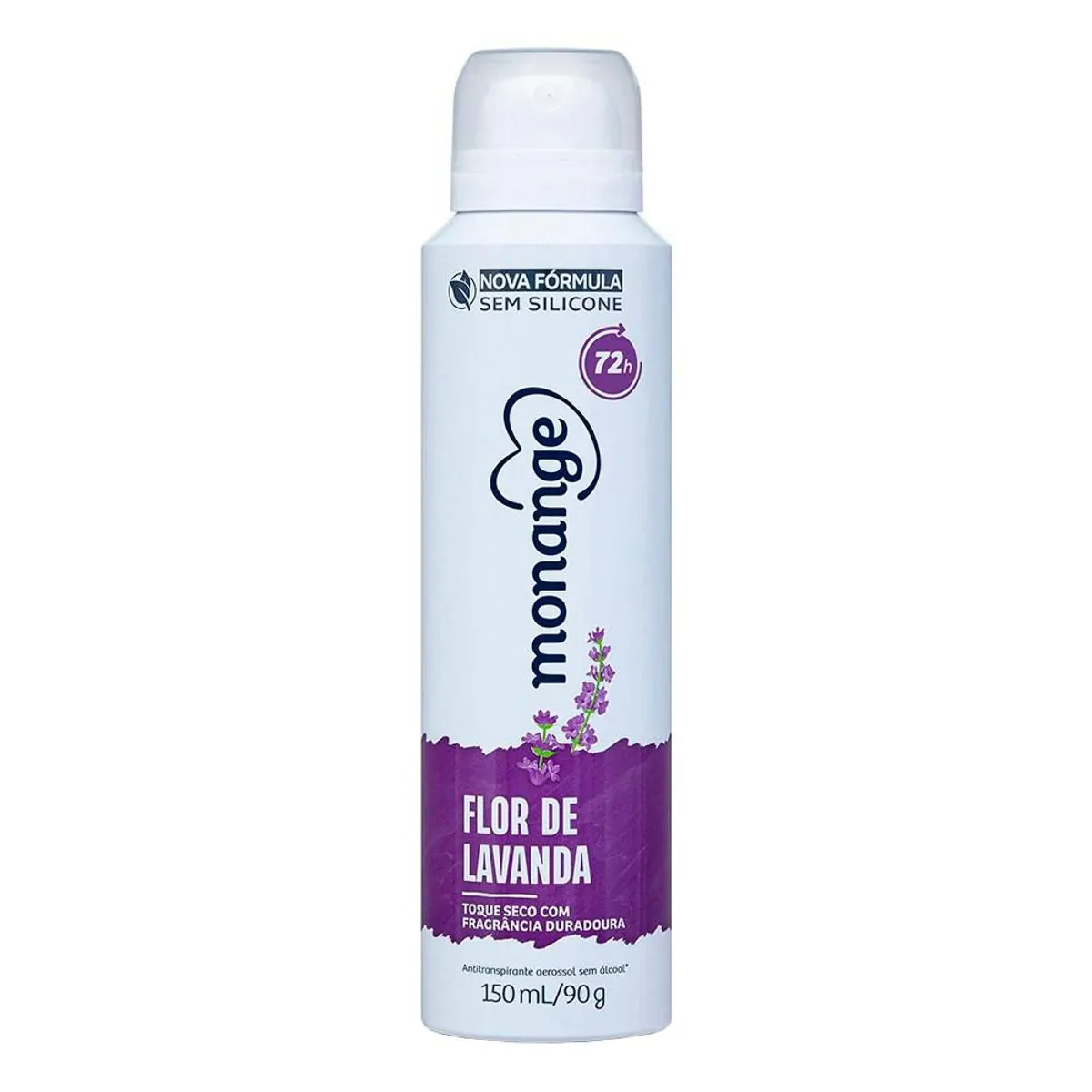 Imagem do produto DESODORANTE AEROSOL MONANGE FLOR DE LAVANDA 90G