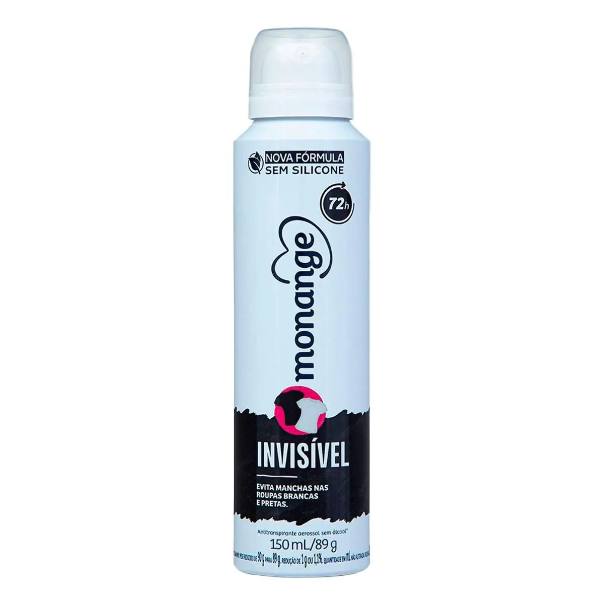 Imagem do produto DESODORANTE AEROSOL MONANGE INVISIVEL 90G