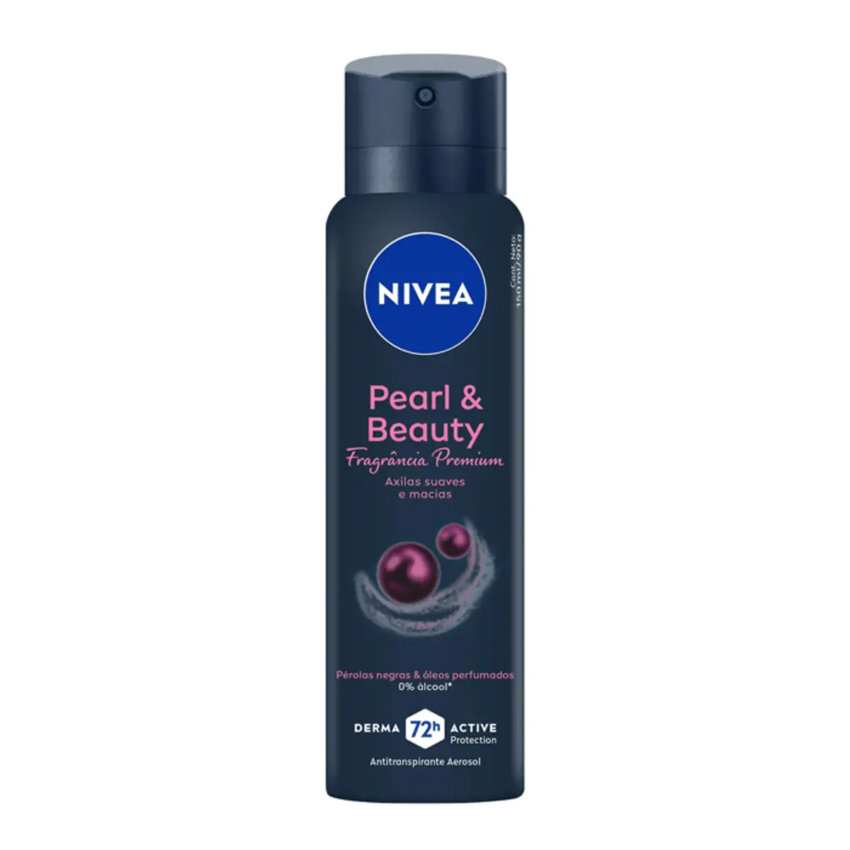 Imagem do produto DESODORANTE AEROSOL NIVEA FEMININO BLACK E WHITE PEARL 150ML