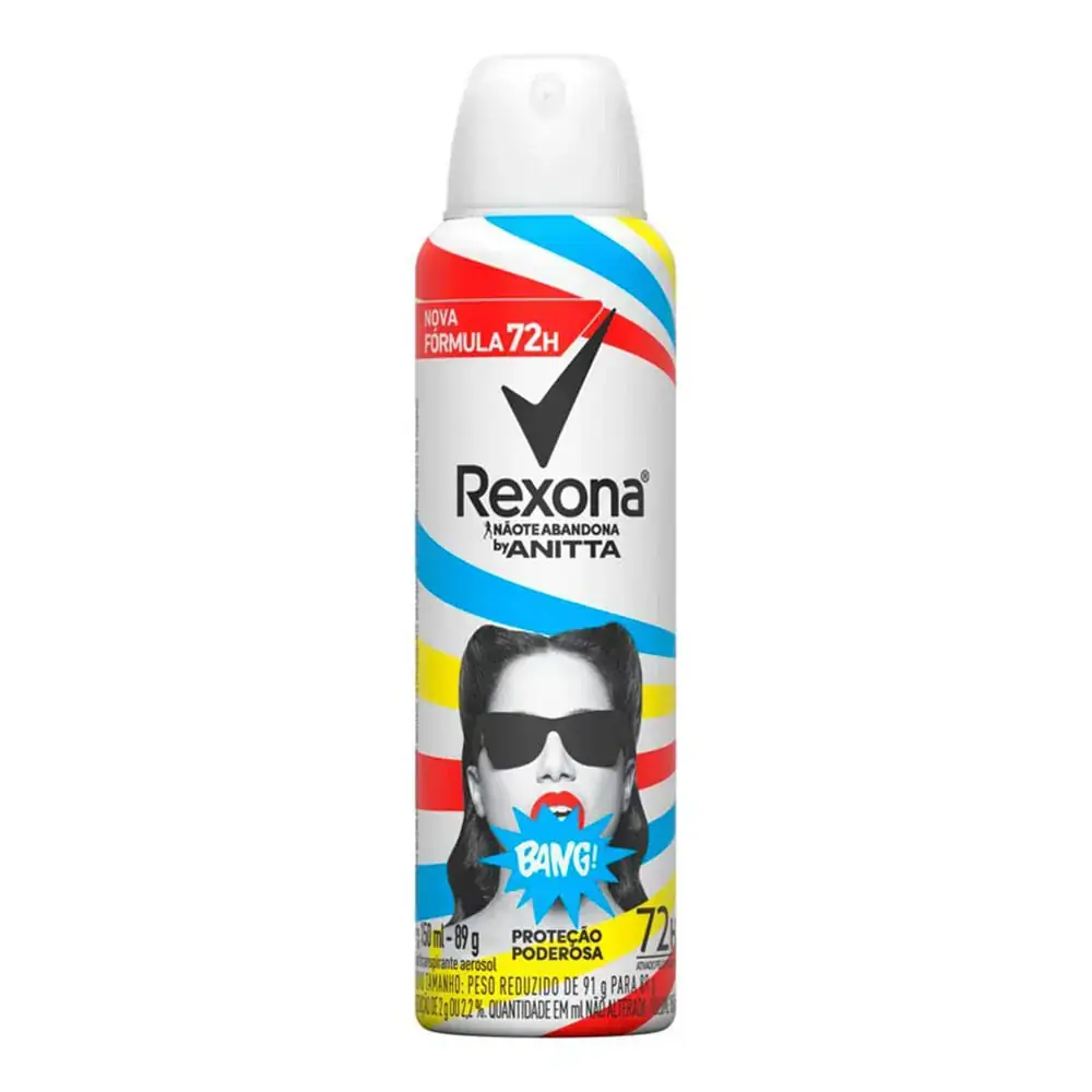 Imagem do produto DESODORANTE AEROSOL REXONA ANITTA BANG 150ML