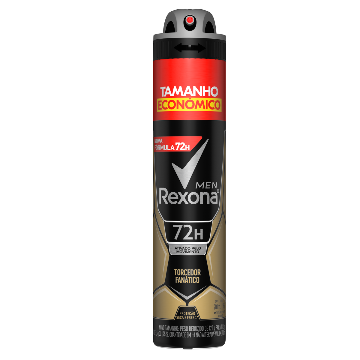 Imagem do produto DESODORANTE AEROSOL REXONA TORCIDA FANATICO 200ML