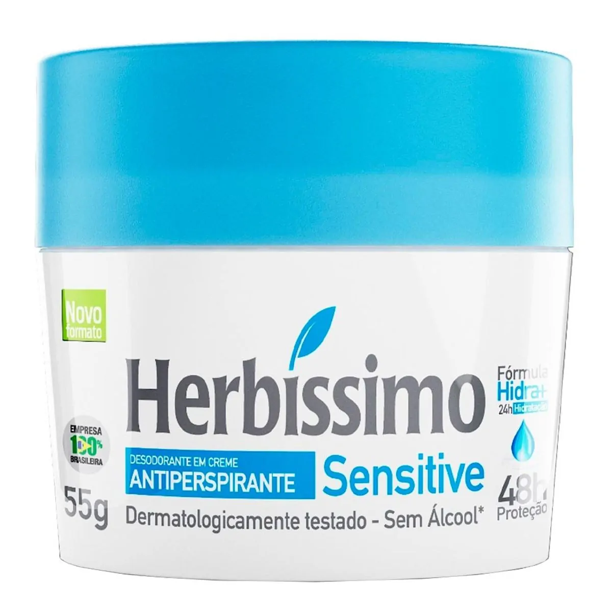 Imagem do produto DESODORANTE CREME HERBISSIMO SENSITIVE 55G