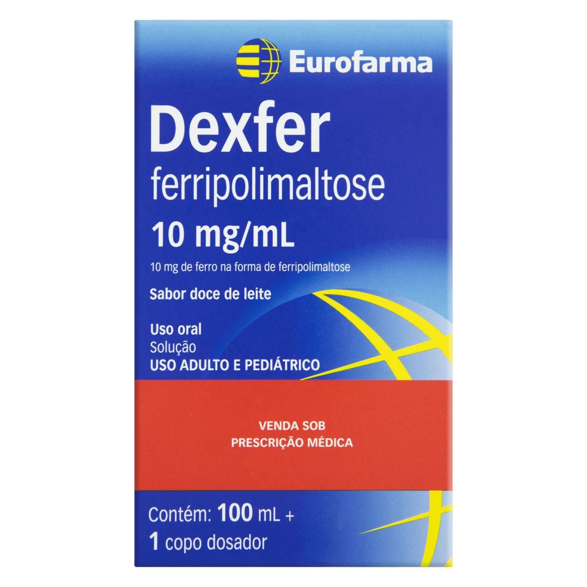 Thumbnail de DEXFER 10MG/ML SOLUCAO FRASCO COM 100ML E COPO DOSADOR