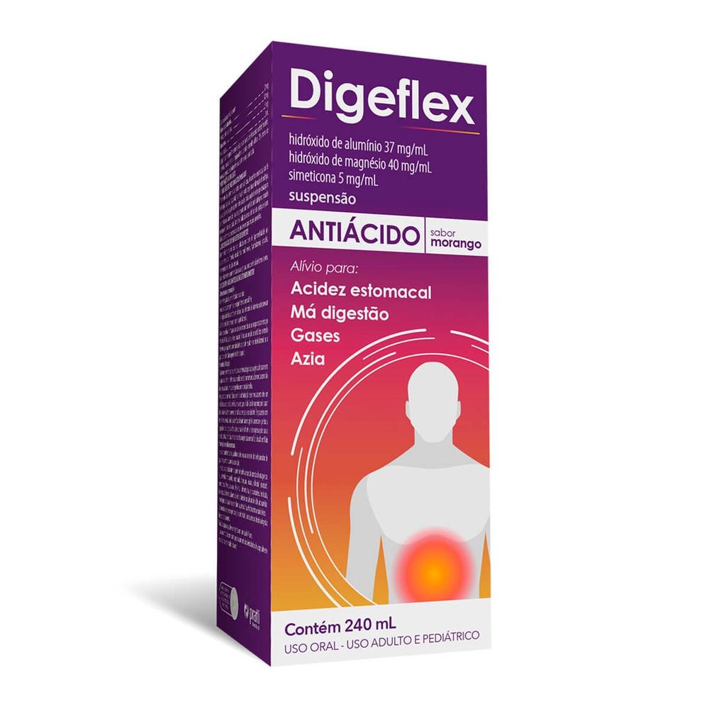 Imagem do produto DIGEFLEX SUSPENSAO SABOR MORANGO 240ML