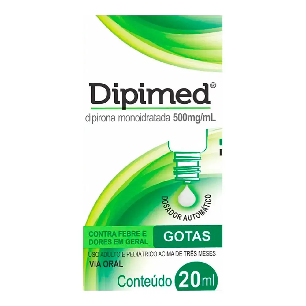 Imagem do produto DIPIMED 500MG/ML SOLUCAO ORAL FRASCO COM 20ML