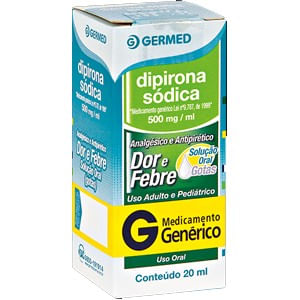 Imagem do produto DIPIRONA SODICA GERMED GENERICOS FRASCO GOTAS COM 20ML