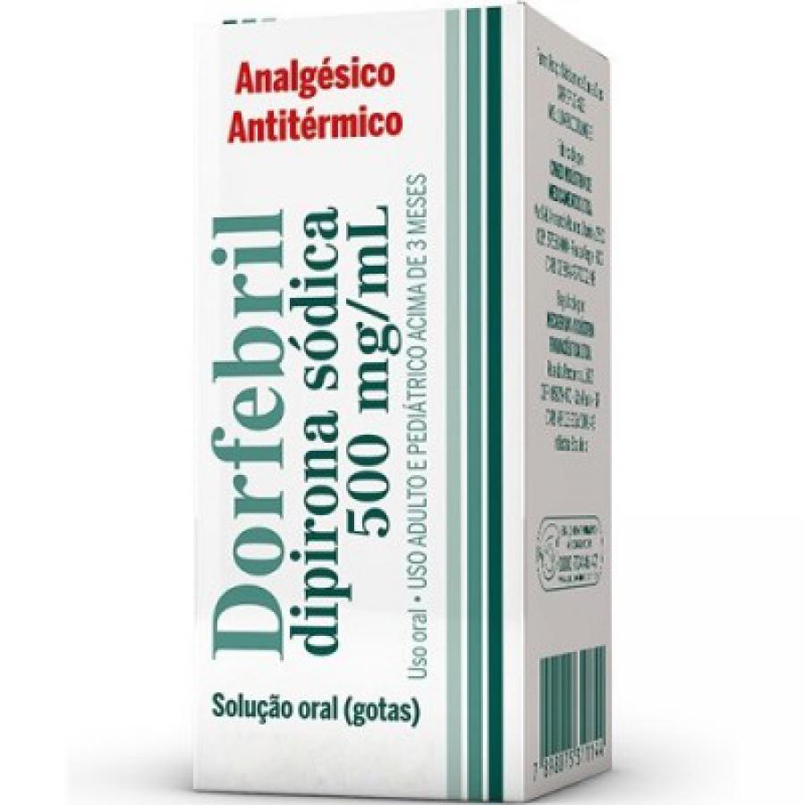Imagem do produto DORFEBRIL 500MG/ML SOLUCAO ORAL FRASCO GOTAS COM 10ML