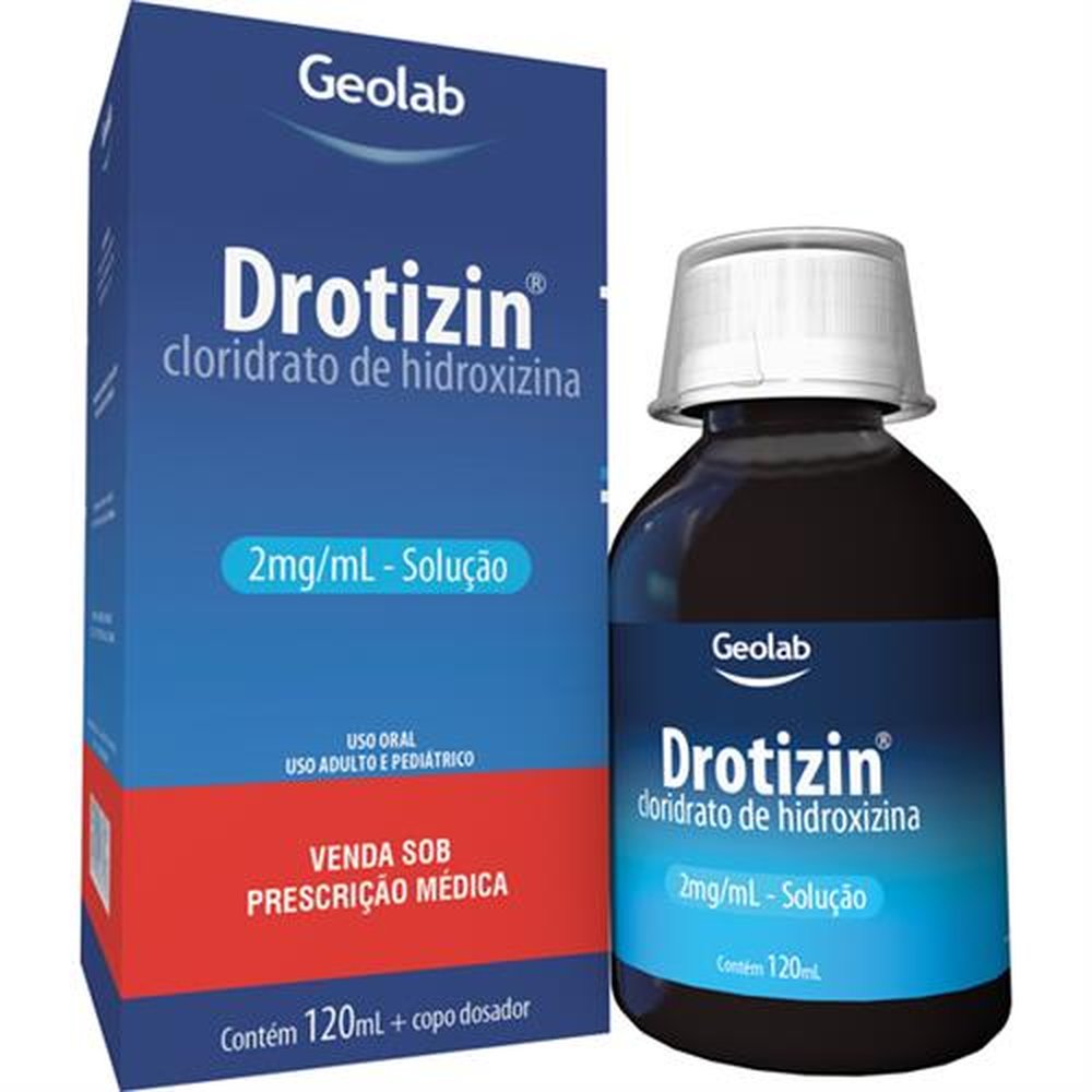 Imagem do produto DROTIZIN 2MG/ML SOLUCAO ORAL FRASCO COM 120ML