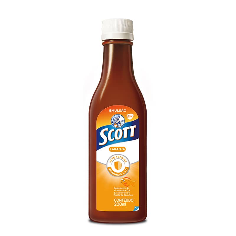 Imagem do produto EMULSAO SCOTT SABOR LARANJA 200ML