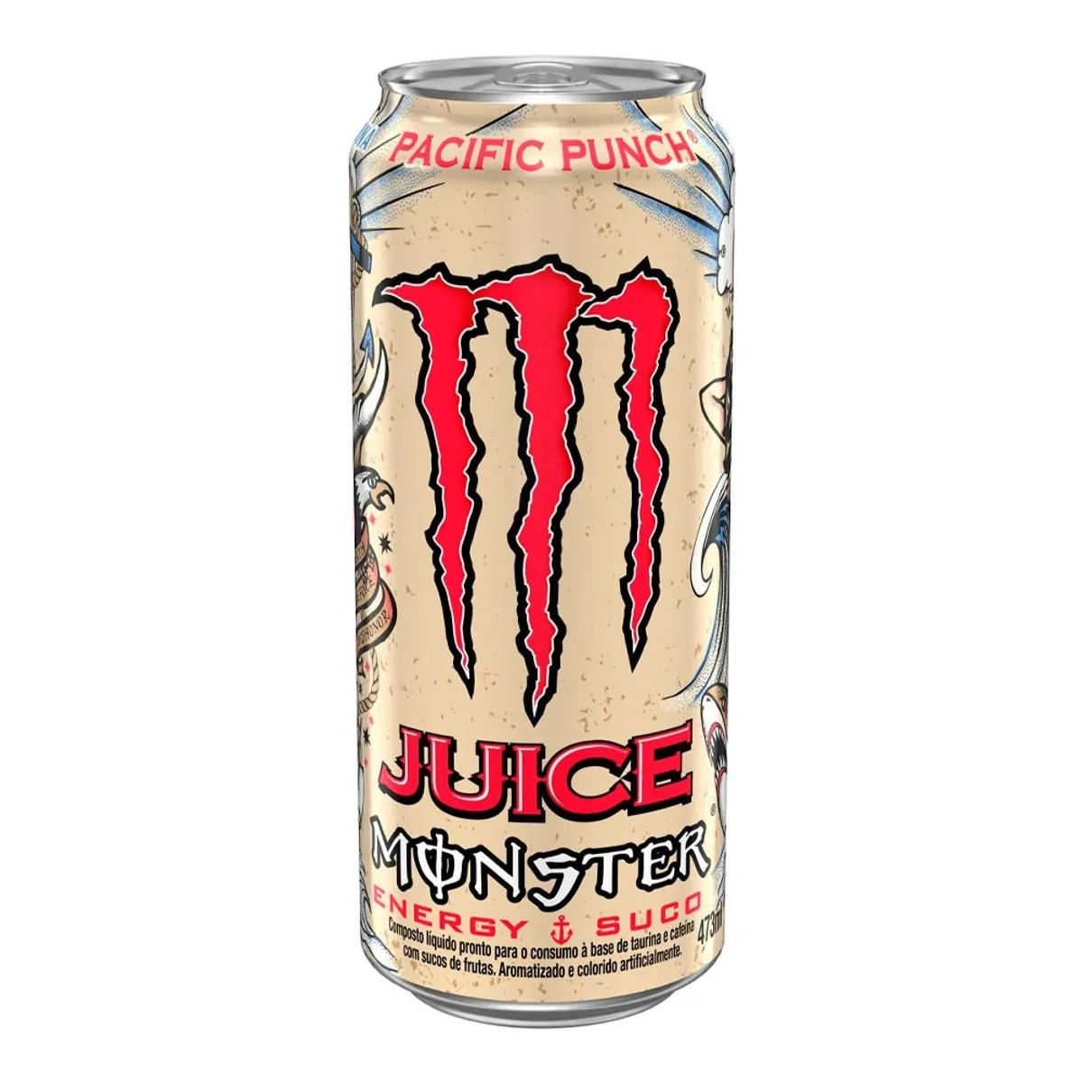 Imagem do produto ENERGETICO MONSTER PACIFIC PUNCH LATA 473ML