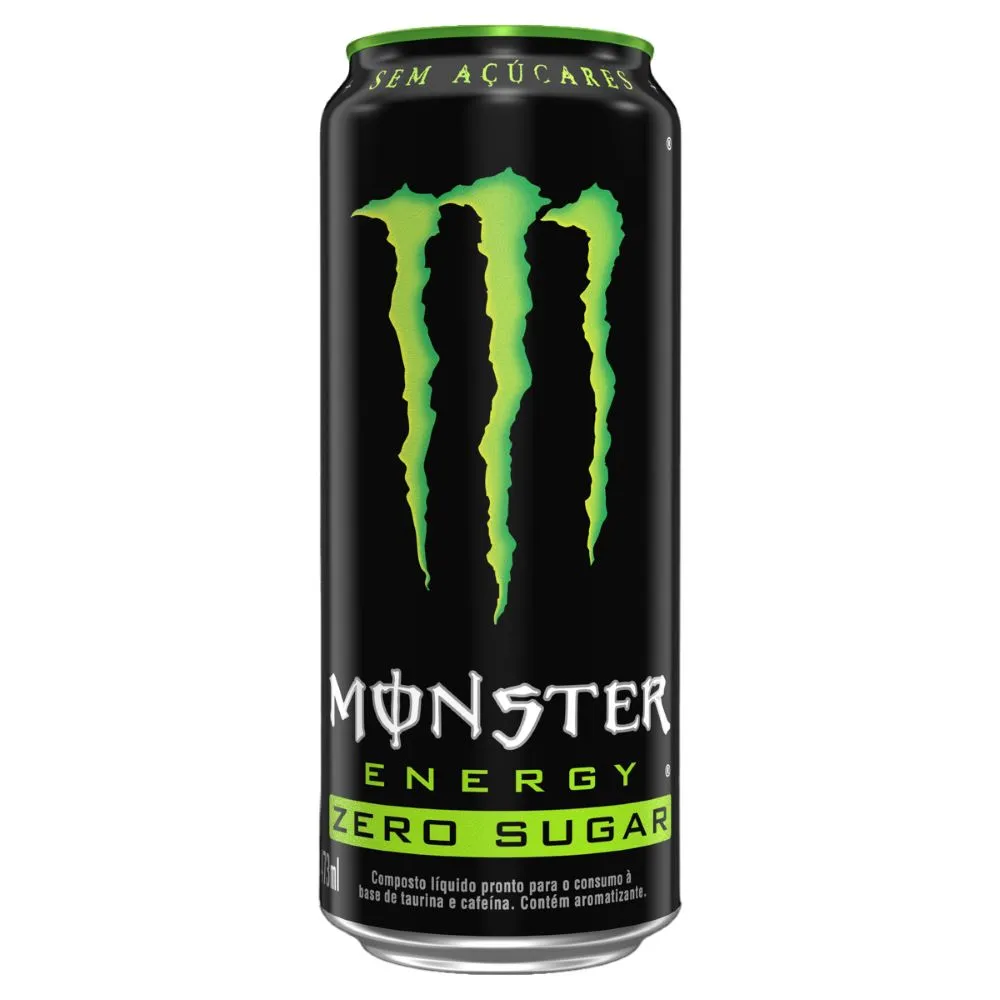 Imagem do produto ENERGETICO MONSTER ZERO SUGAR LATA 473ML