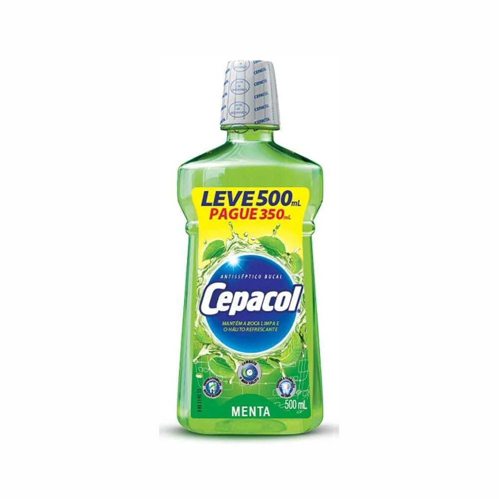 Imagem do produto ENXAGUANTE BUCAL CEPACOL MENTA 500ML
