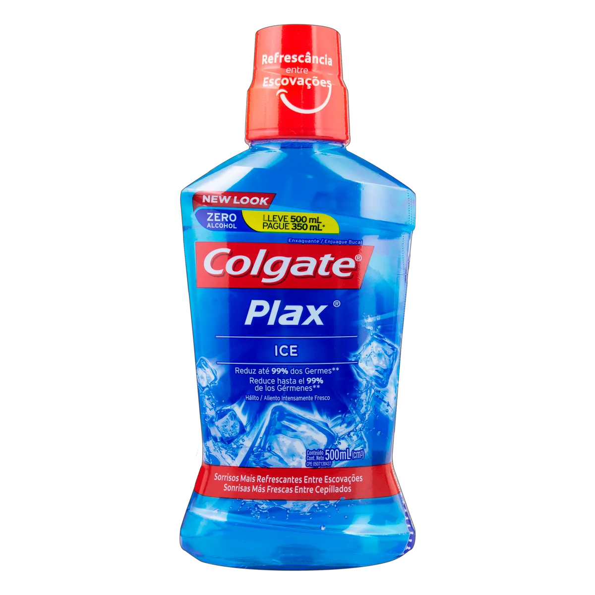 Imagem do produto ENXAGUANTE BUCAL COLGATE PLAX ICE LEVE 500ML PAGUE 350ML