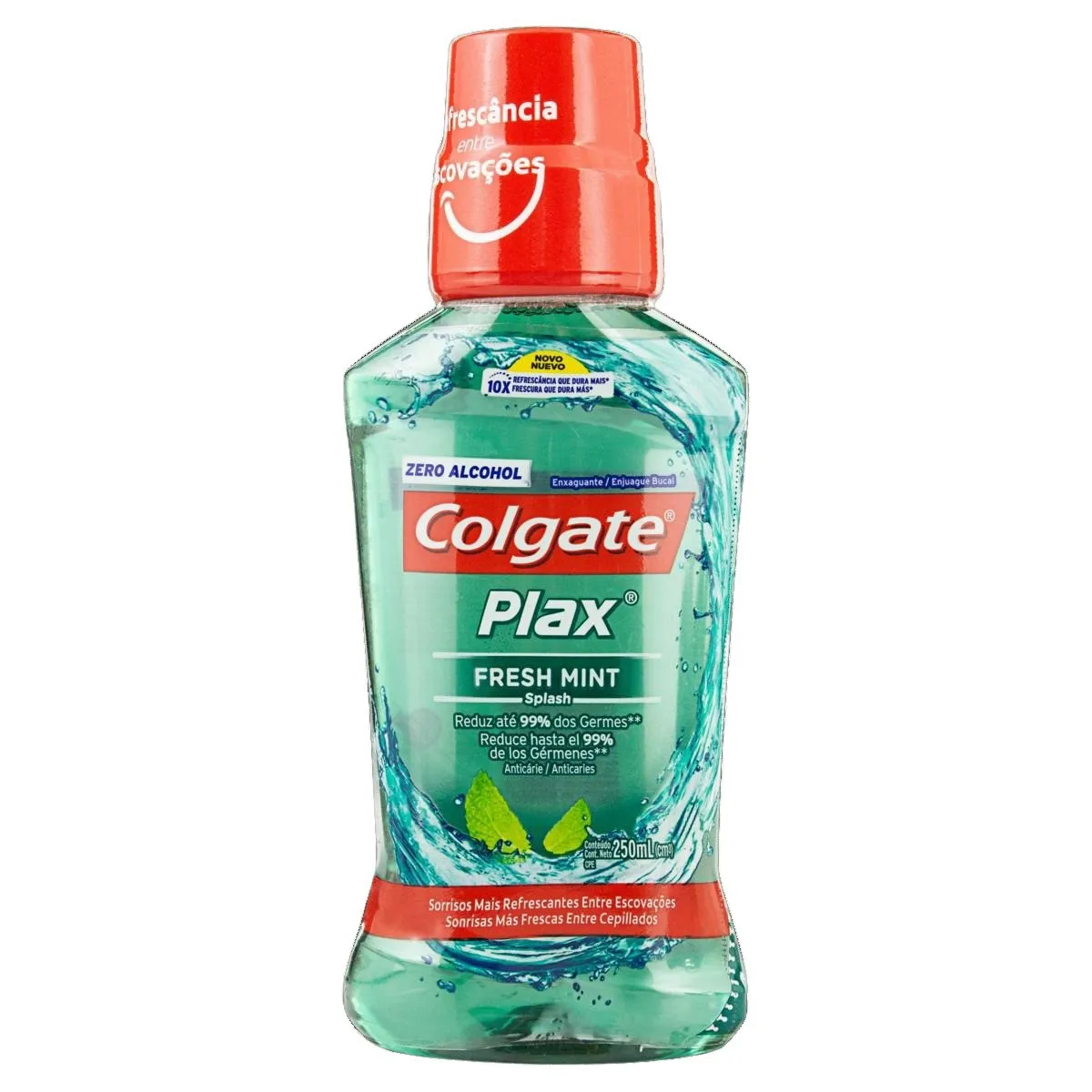 Imagem do produto ENXAGUANTE BUCAL COLGATE PLAX TOTAL FREE MINT 250ML