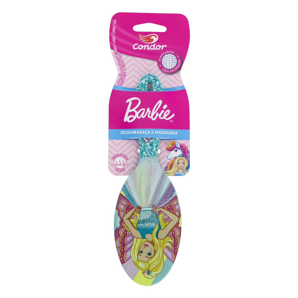 Imagem do produto ESCOVA DE CABELO BARBIE OVAL