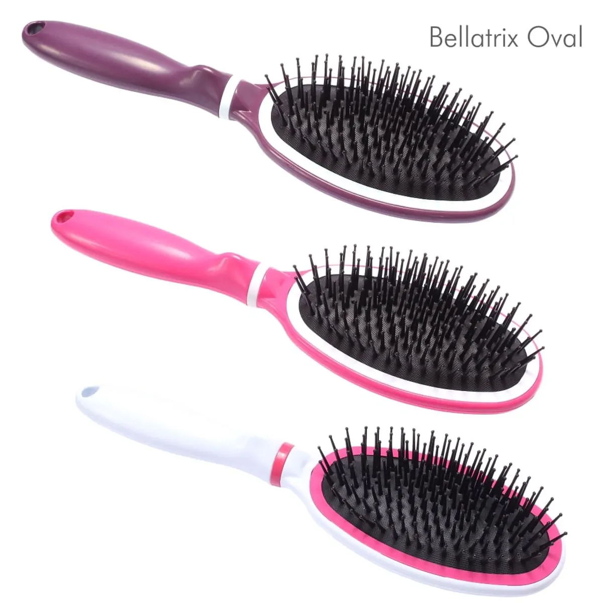 Imagem do produto ESCOVA DE CABELO BELLATRIX RAQUETE OVAL