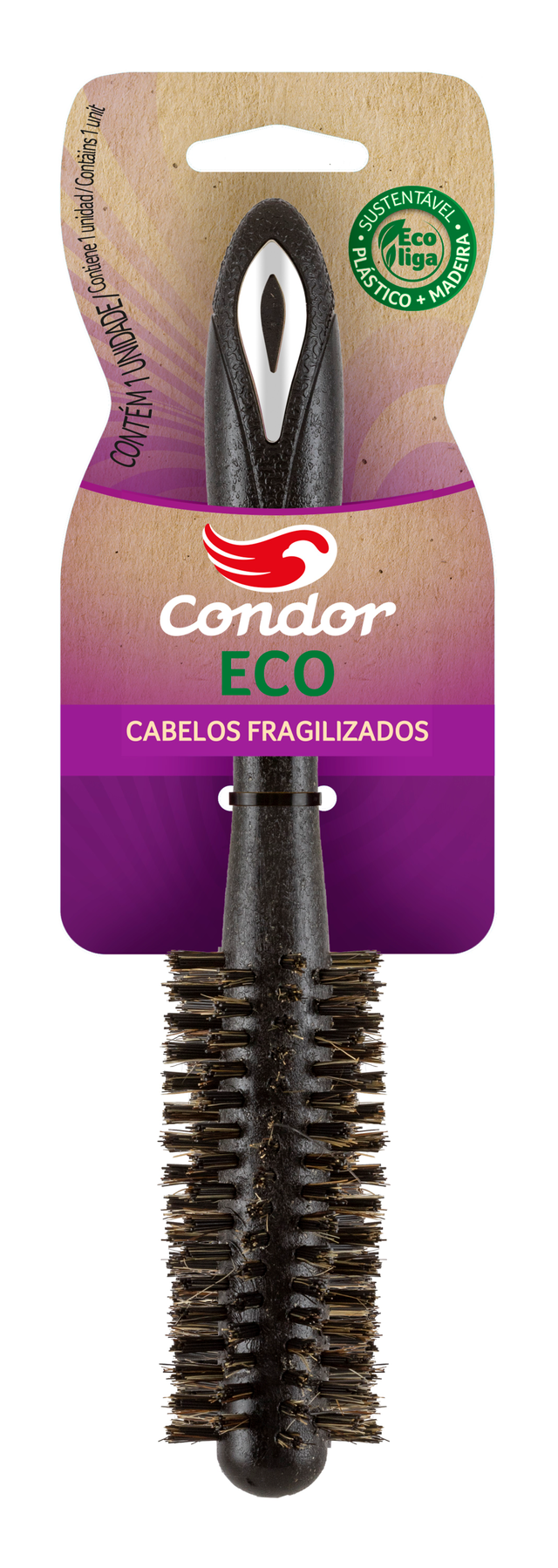 Imagem do produto ESCOVA DE CABELO CONDOR ECO