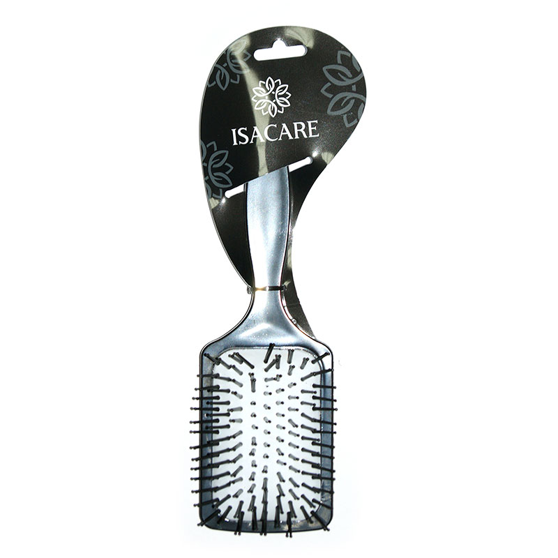 Imagem do produto ESCOVA DE CABELO ISACARE MAGIC BLACK & WHITE QUADRADA
