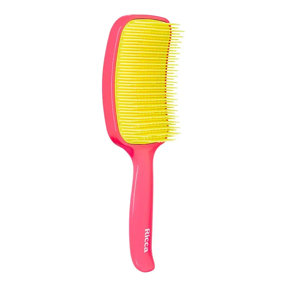 Imagem do produto ESCOVA DE CABELO RICCA RAQUETE FLEX PINK