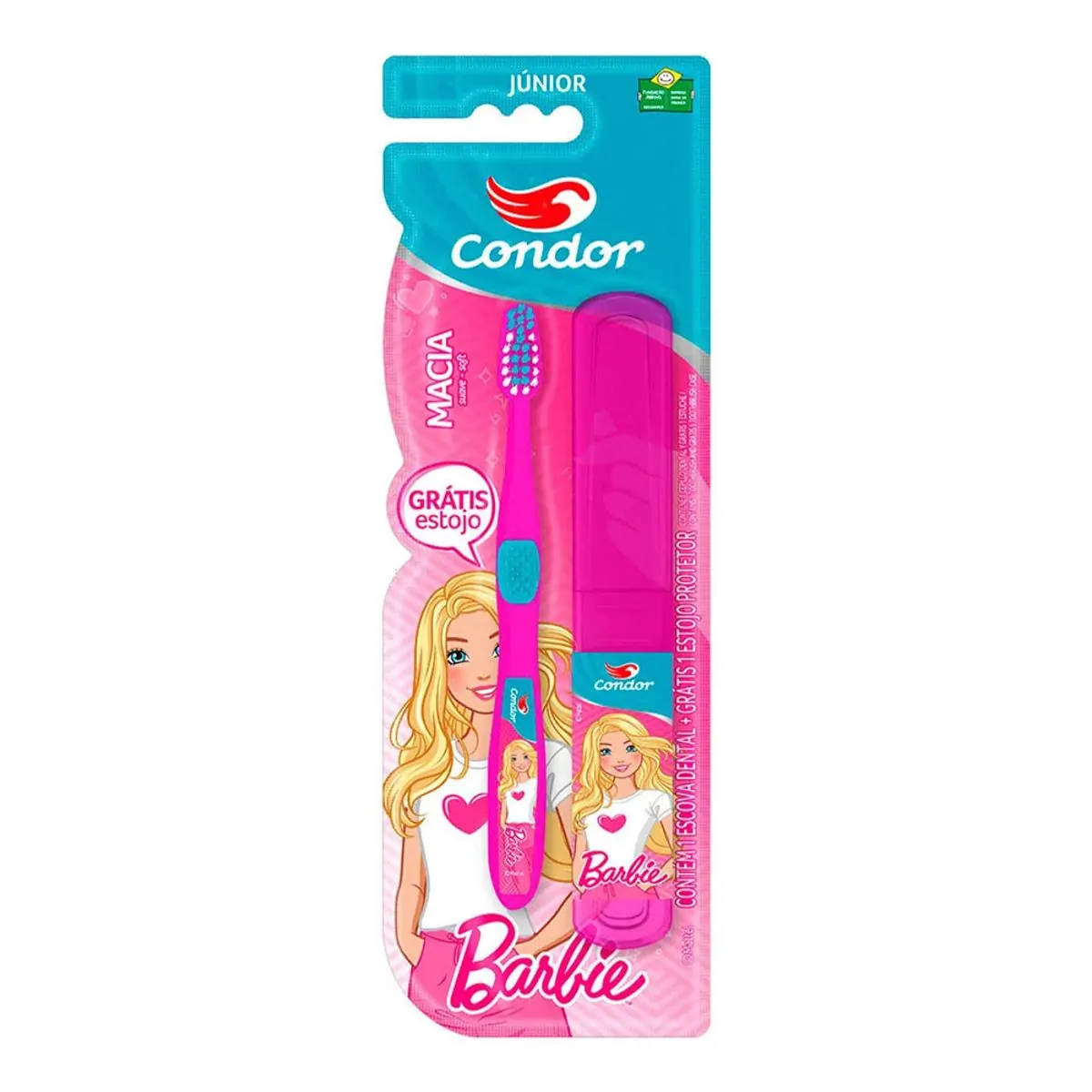 Imagem do produto ESCOVA DE DENTE CONDOR INFANTIL BARBIE JUNIOR