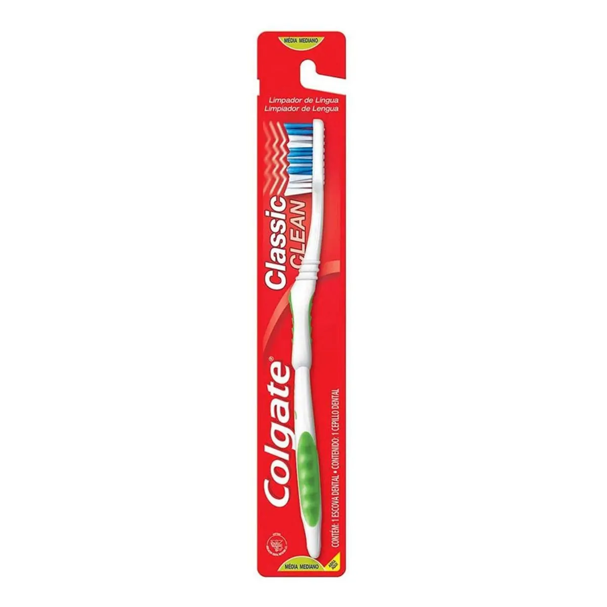 Imagem do produto ESCOVA DENTAL COLGATE CLASSIC MEDIA
