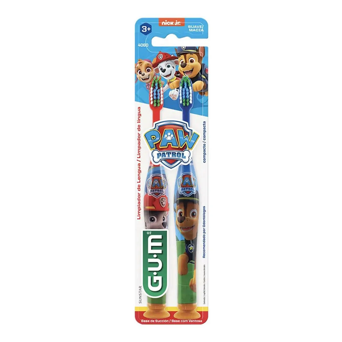 Imagem do produto ESCOVA DENTAL INFANTIL PATRULHA CANINA COM 2 UNIDADES