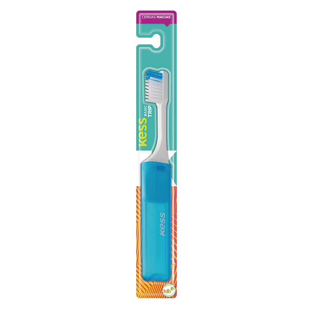 Imagem do produto ESCOVA DENTAL KESS BASIC TRIP VIAGEM MACIA