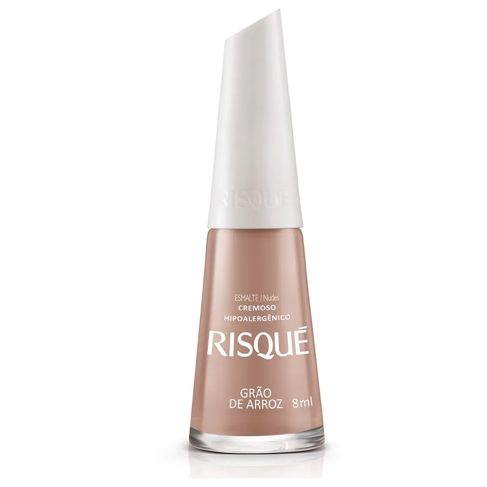 Imagem do produto ESMALTE CREMOSO RISQUE NUDE GRAO DE ARROZ