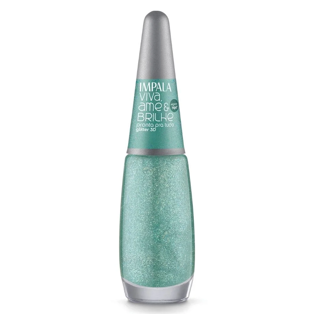 ESMALTE GLITTER 3D IMPALA PRONTA PRA TUDO