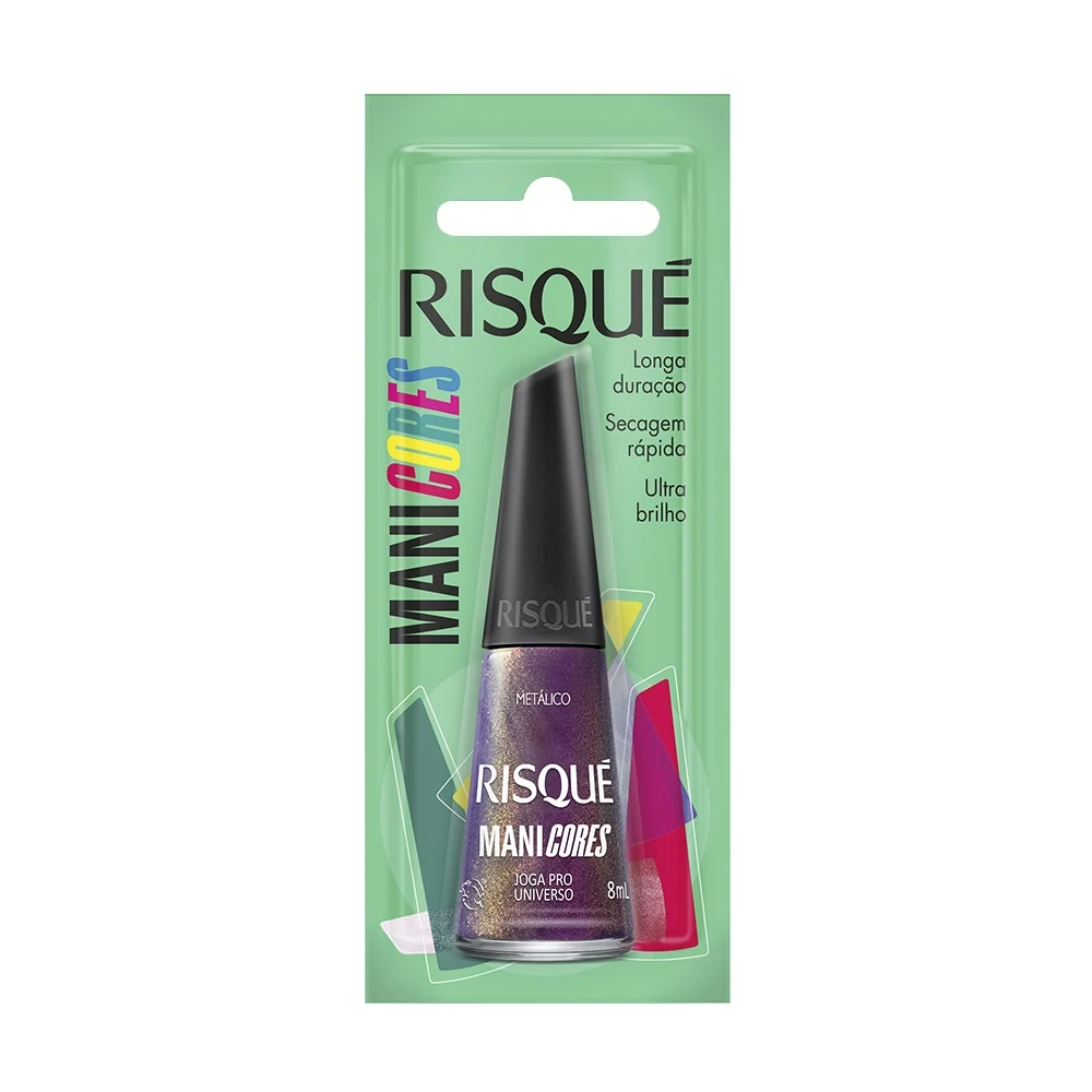 Imagem do produto ESMALTE METALICO RISQUE MANICURES JOGA NO UNIVERSO