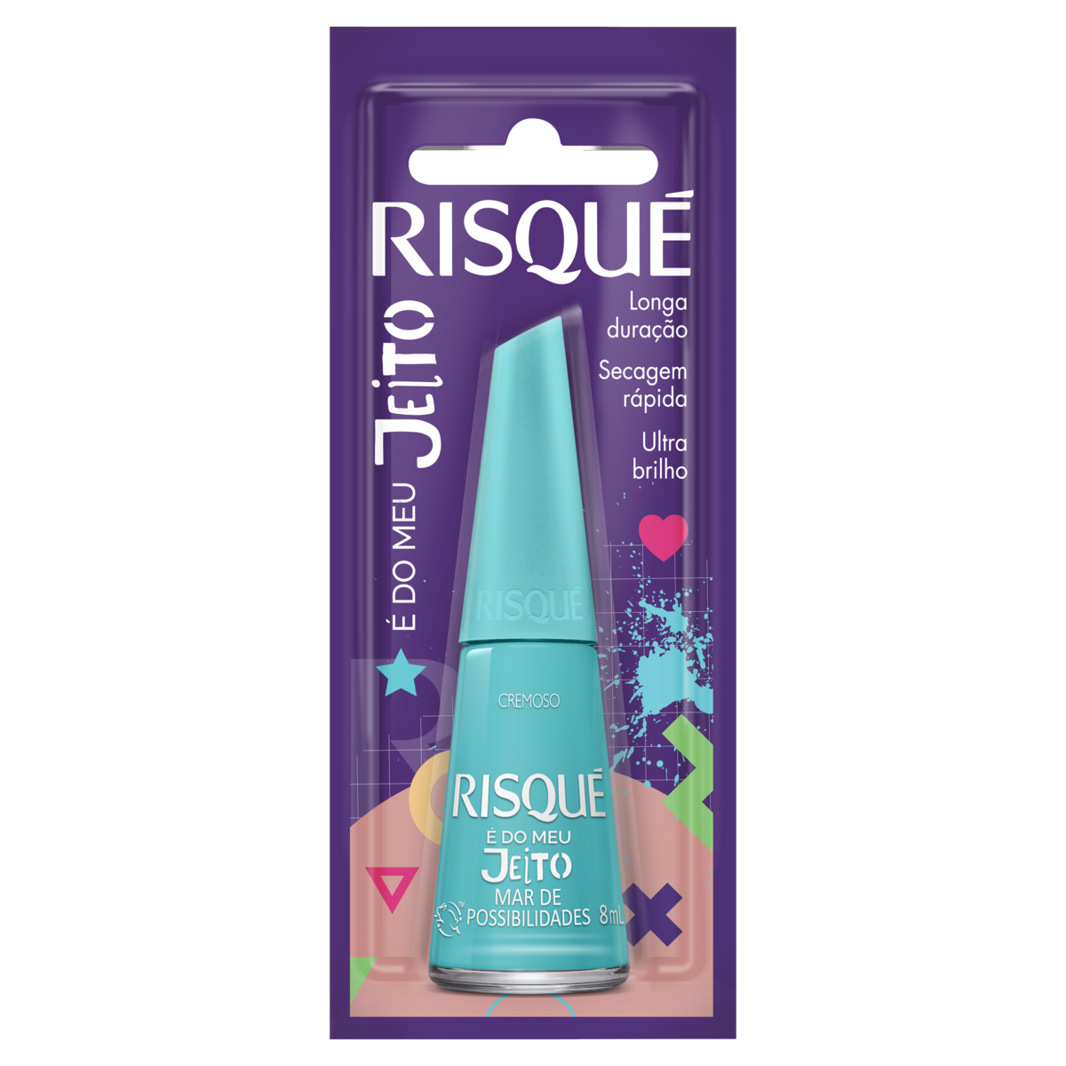 Imagem do produto ESMALTE RISQUE MEU JEITO MAR DE POSSIBILIDADES