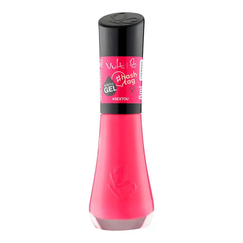 Imagem do produto ESMALTE VULT NAILS 5FREE COR HASHTAG SEXTOU 8ML