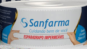 Imagem do produto ESPARADRAPO IMPERMEAVEL SANFARMA 100MMX4,5M
