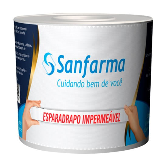 Imagem do produto ESPARADRAPO IMPERMEAVEL SANFARMA 25MMX4,5M