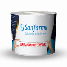 Imagem do produto ESPARADRAPO IMPERMEAVEL SANFARMA 50MMX4,5M