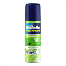 Imagem do produto ESPUMA DE BARBEAR GILLETTE SENSIVEL 56G