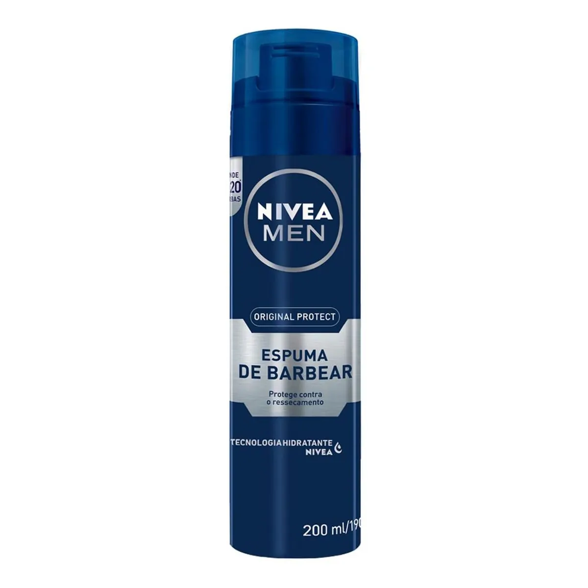 Thumbnail de ESPUMA DE BARBEAR NIVEA ORIGINAL PROTECT 200ML