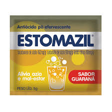 Imagem do produto ESTOMAZIL 462MG+90MG+438MG PO EFERVESCENTE SABOR GUARANA CAIXA COM 50 ENVELOPES DE 5G