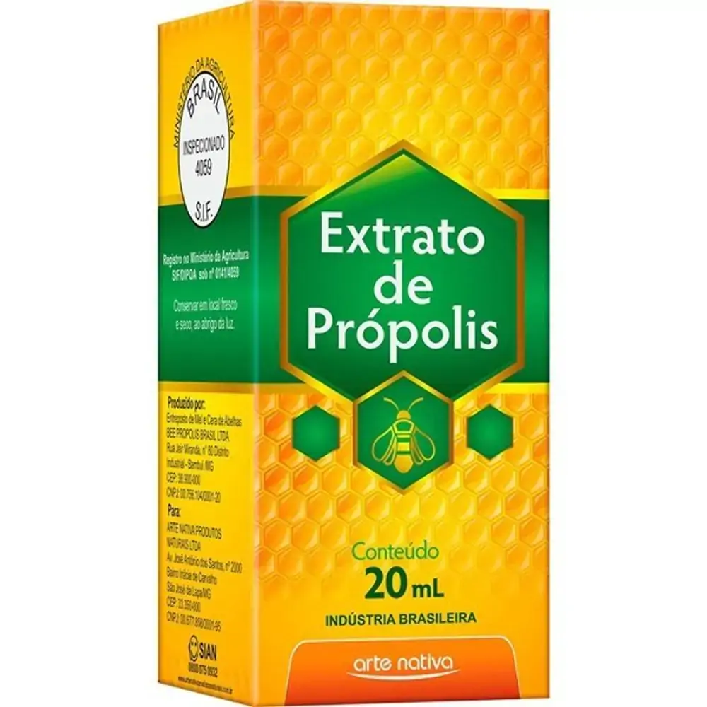 Imagem do produto EXTRATO DE PROPOLIS ARTE NATIVA 20ML