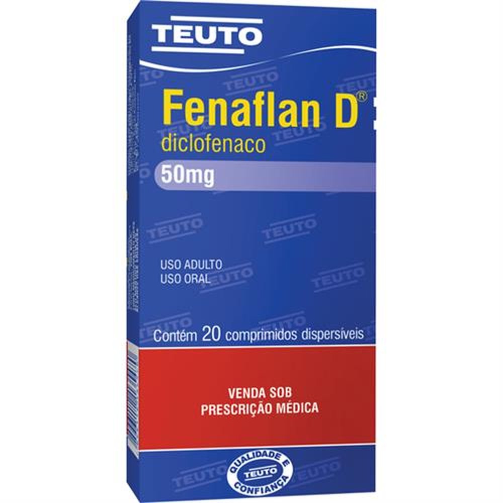 Imagem do produto FENAFLAN D 44,3MG DISPERSIVEL COM 20 COMPRIMIDOS