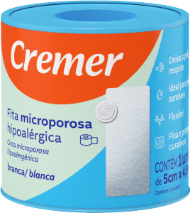 Imagem do produto FITA MICROPOROSA CREMER 5CM X 4,5M