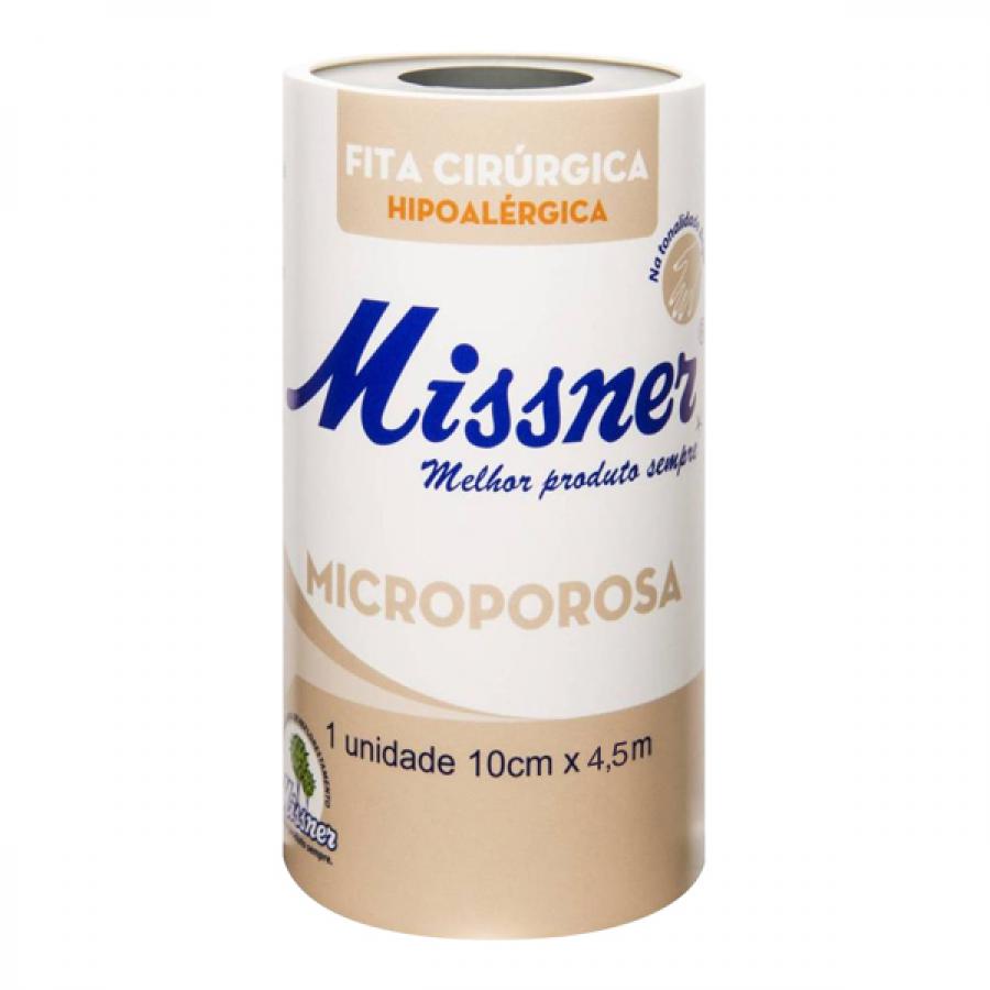 Imagem do produto FITA MICROPOROSA MISSNER BEGE 10CM X 4,5M