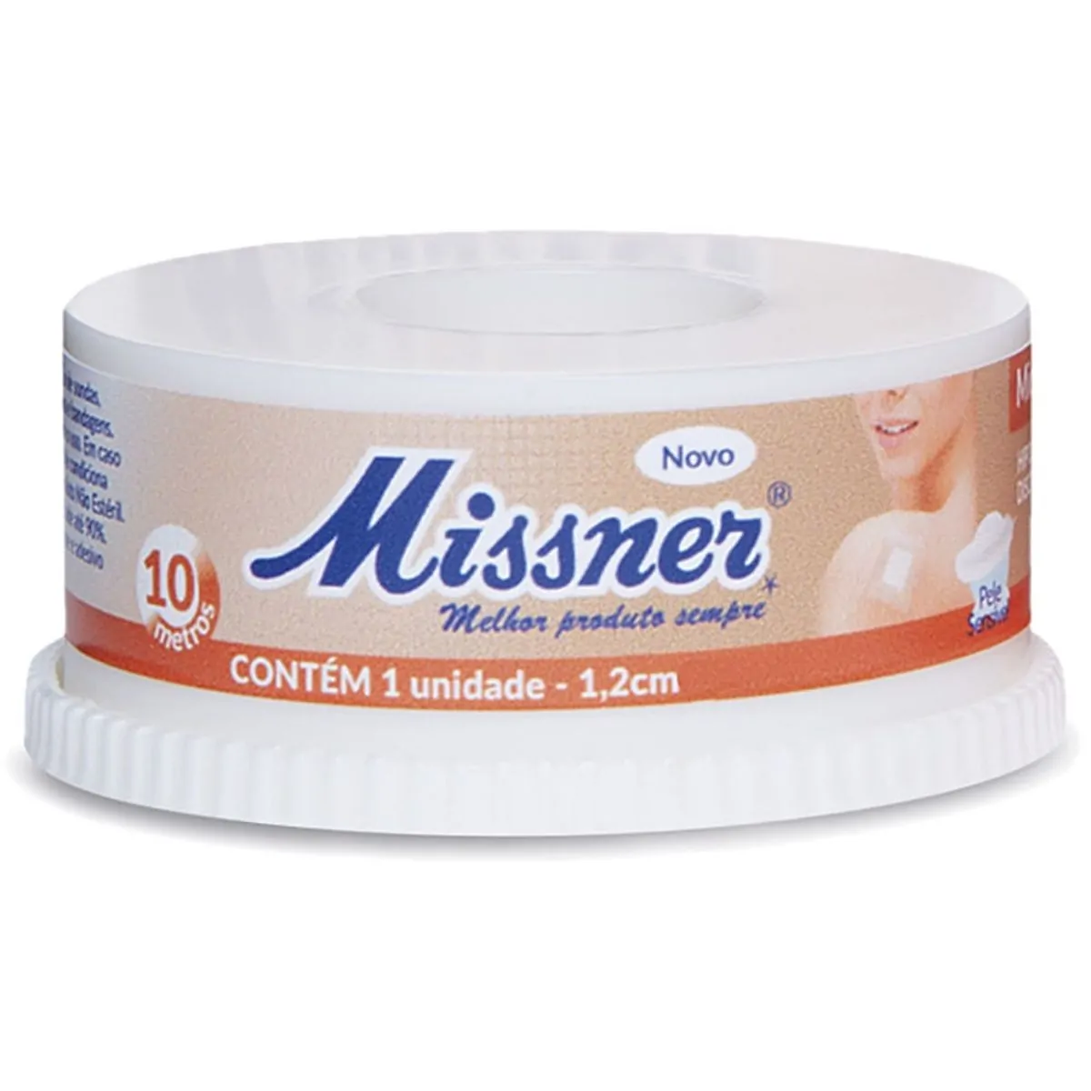 Imagem do produto FITA MICROPOROSA MISSNER BEGE 1,2CM X 10M