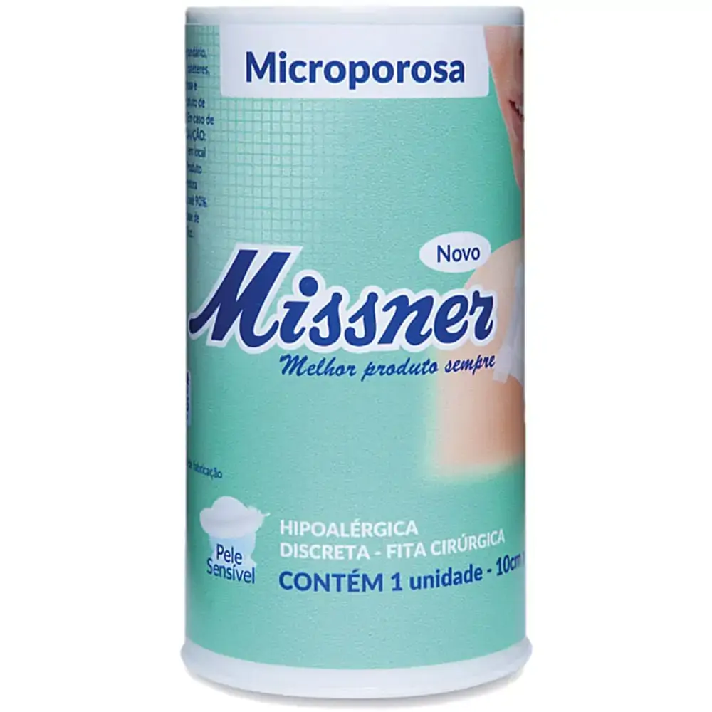 Imagem do produto FITA MICROPOROSA MISSNER BRANCA 10CM X 4,5M