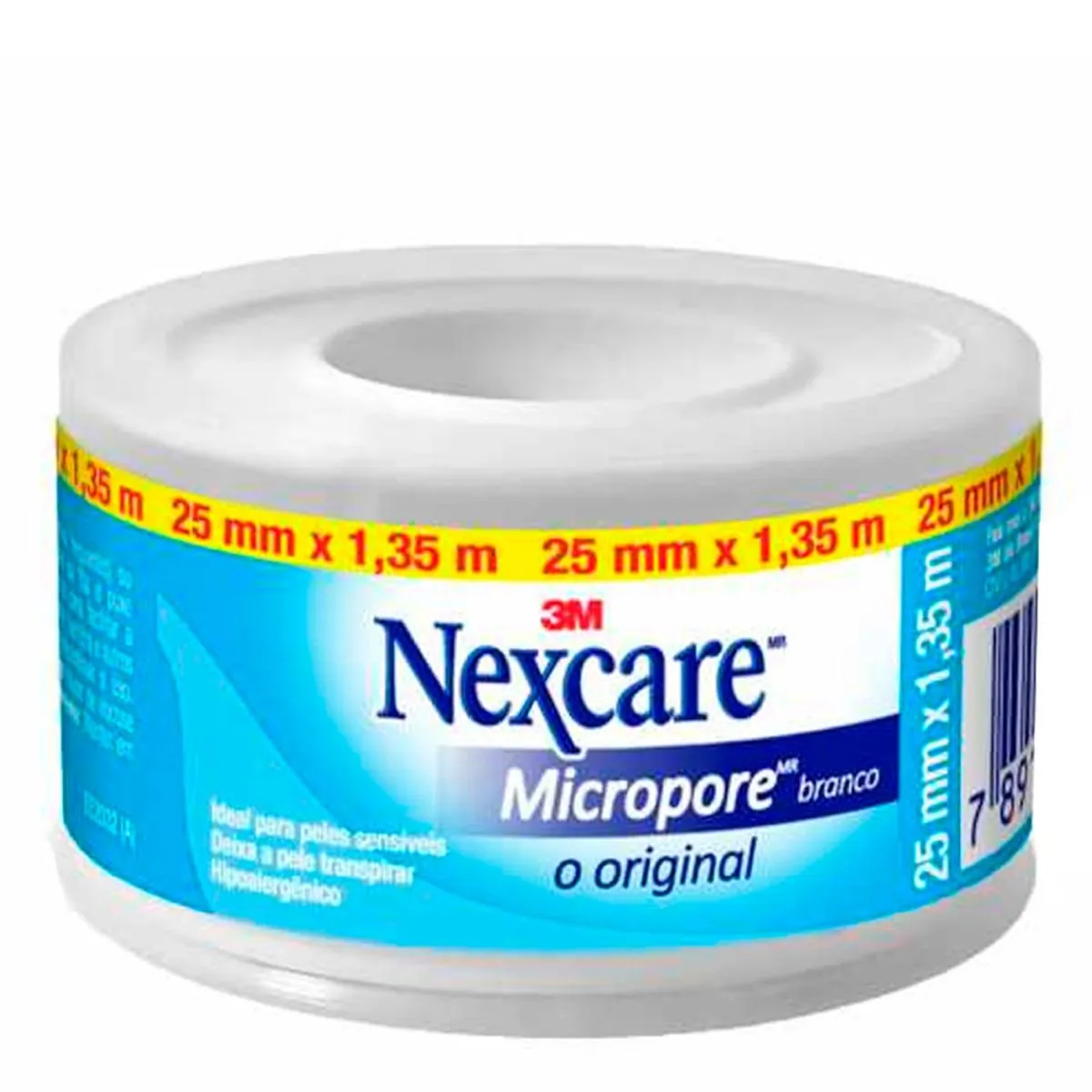 Imagem do produto FITA MICROPOROSA NEXCARE BRANCA 25MM X 1,35M