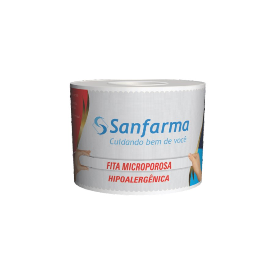 FITA MICROPOROSA SANFARMA 25MM X 0,9M
