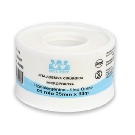 Imagem do produto FITA MICROPOROSA WILTEX 2,5CM X 10M