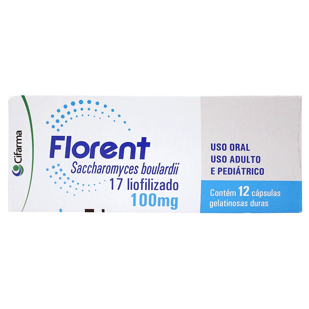 Imagem do produto FLORENT 100MG CIFARMA CAIXA COM 12 CAPSULAS
